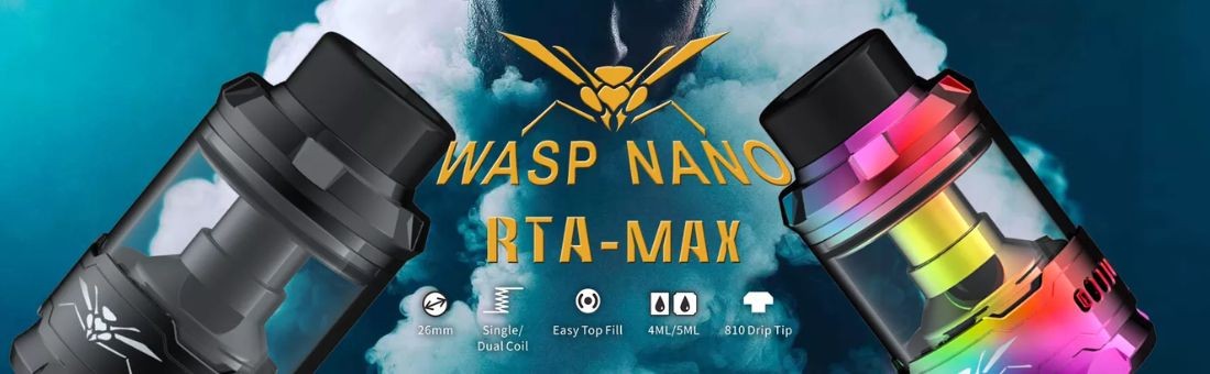 Atomiseur Wasp Nano RTA Max Oumier